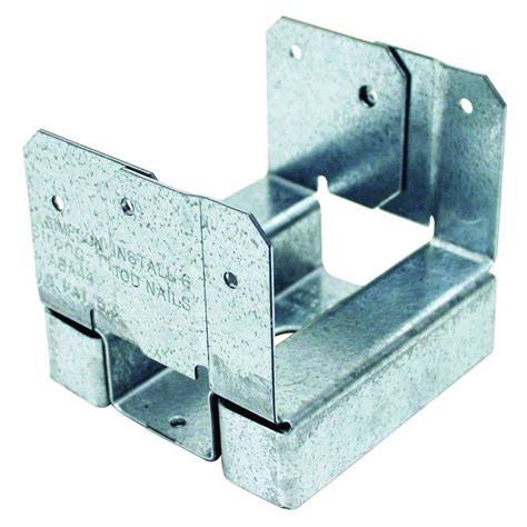 metal brackets for 4x4 post to cement|simpson strong tie 4x4 brackets.